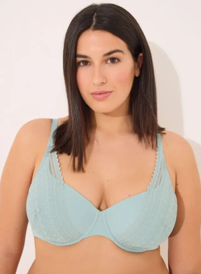 Classic Padded Bra - Blue – image 5