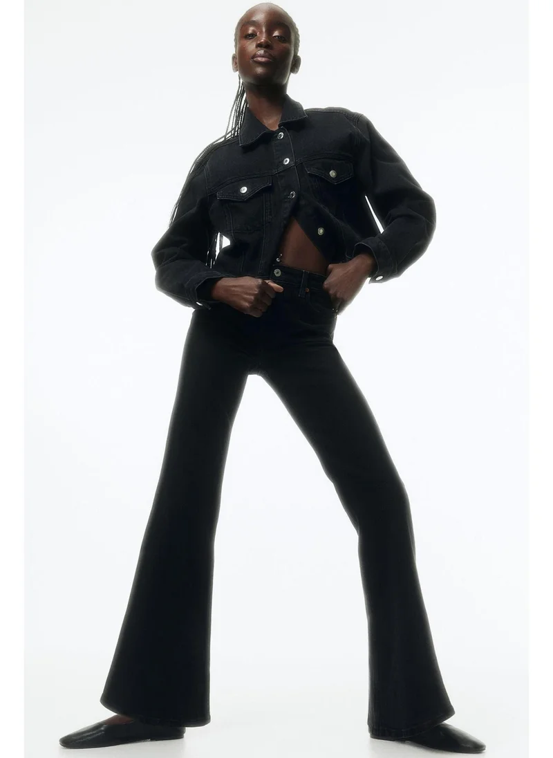 High-Rise Flared Jeans