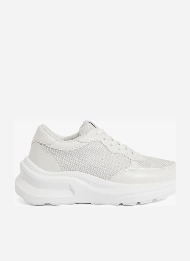 Cushioned Sneakers White