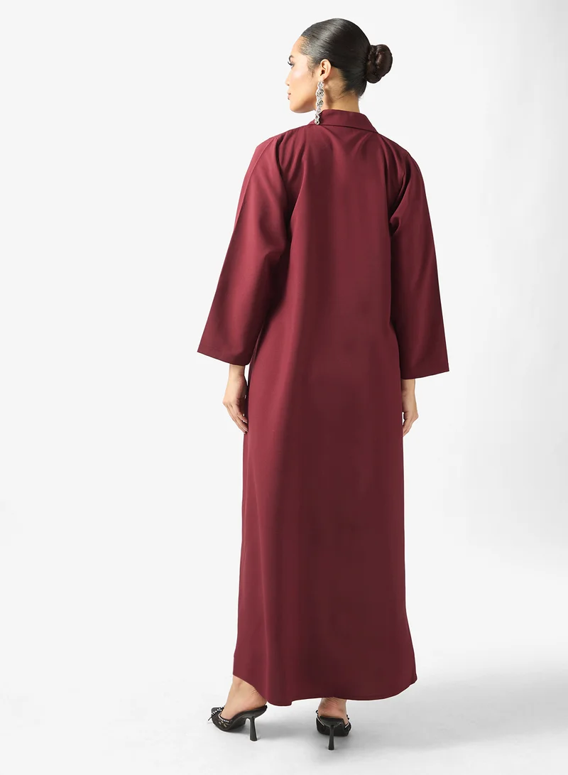 عباية وترنش وشيلة