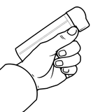 مقبض الفرشاة