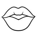 الشعور على الشفاه